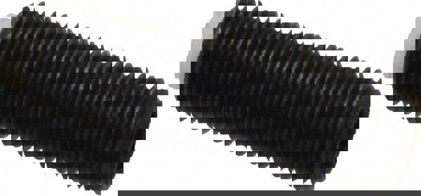 Set Screw: M8 x 1.25 x 25 mm, Soft Tip Point, Steel, Grade 5.8